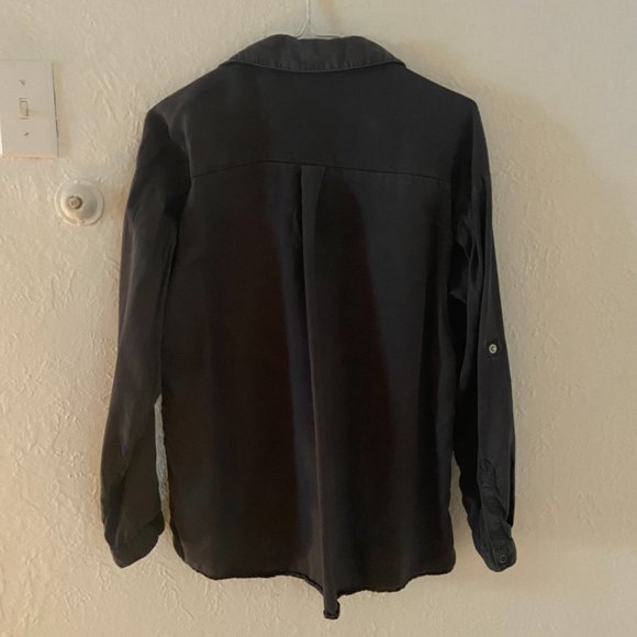 Grey Denim Blouse - Zara - Picture 3 of 7